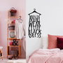 Wallity When In Doubt Wear Little Black Dress Escultura de Pared